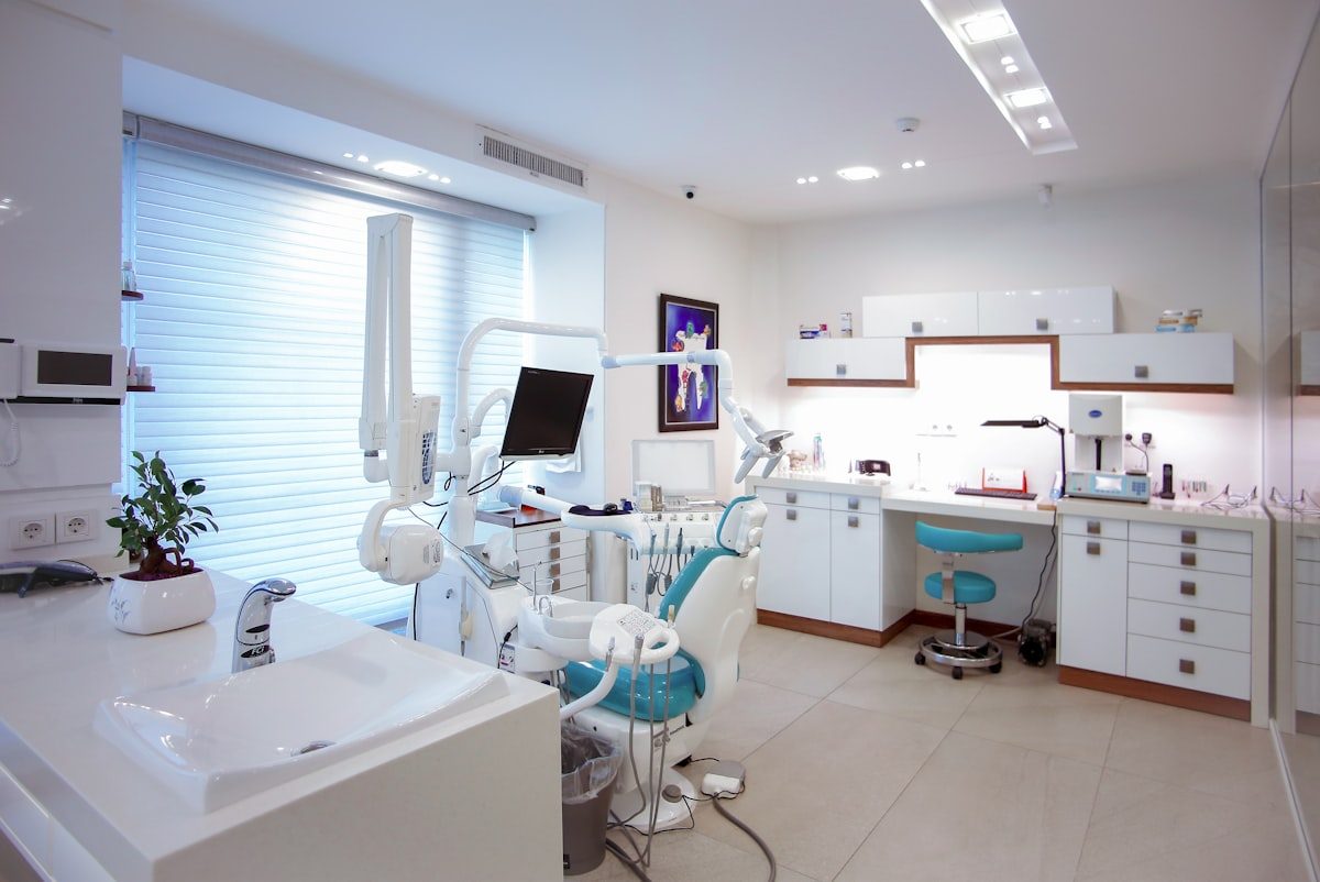 Inside a modern dental clinic — clean, welcoming, professional
